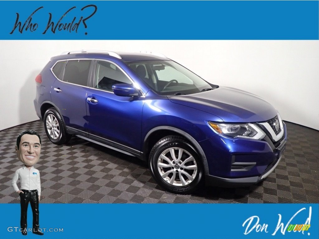 Caspian Blue Nissan Rogue