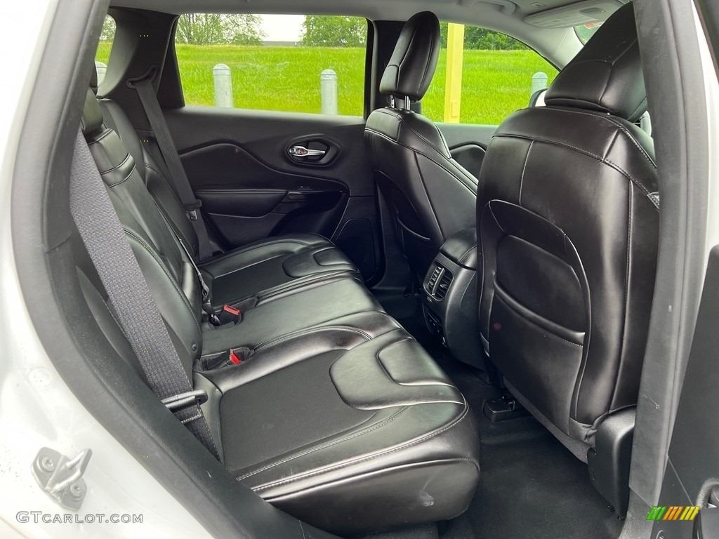 Black Interior 2019 Jeep Cherokee Latitude Plus 4x4 Photo #146122847