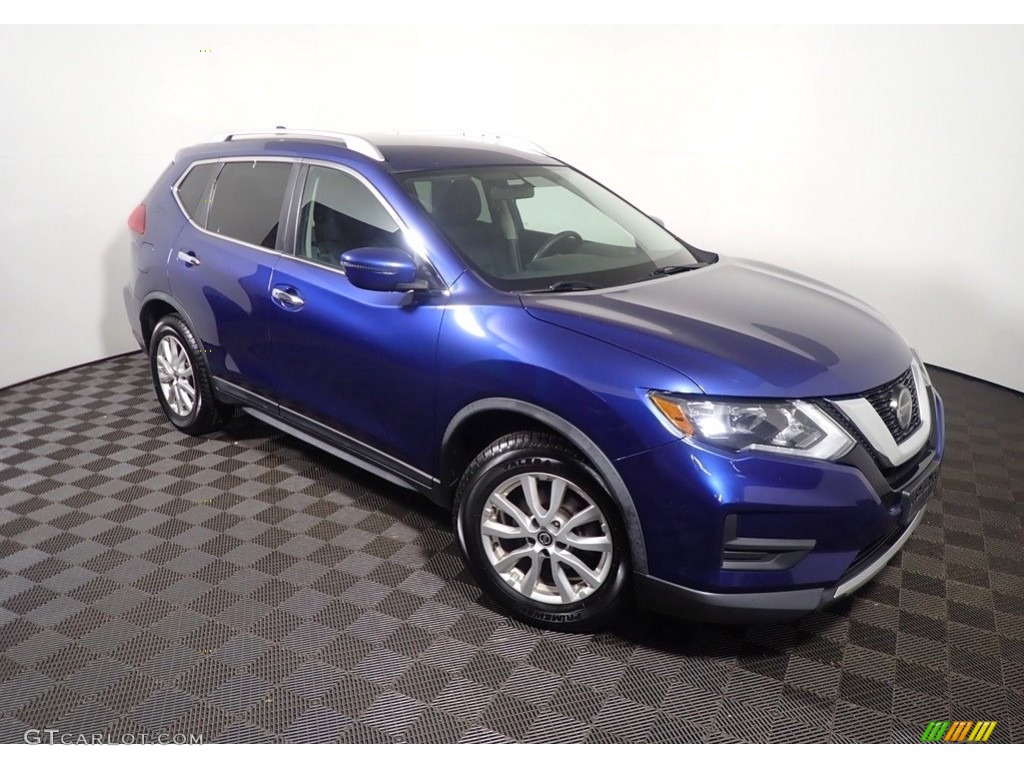 2018 Rogue SV - Caspian Blue / Charcoal photo #3
