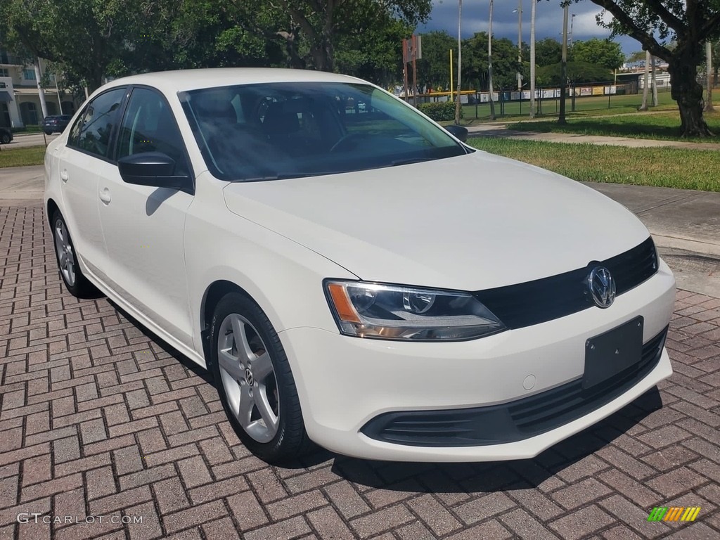 2013 Jetta S Sedan - Candy White / Titan Black photo #5