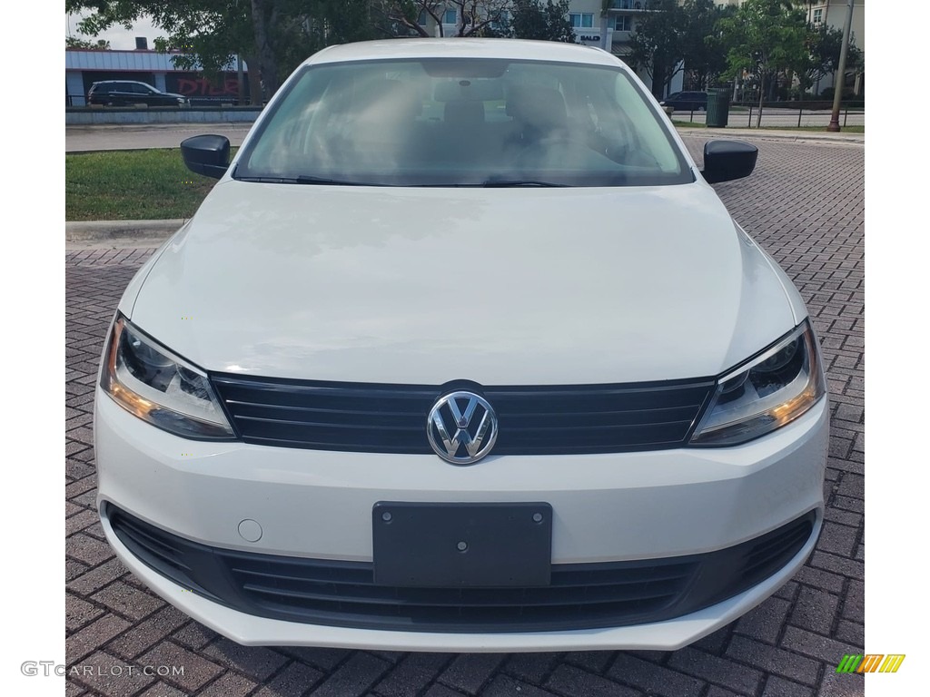 2013 Jetta S Sedan - Candy White / Titan Black photo #6