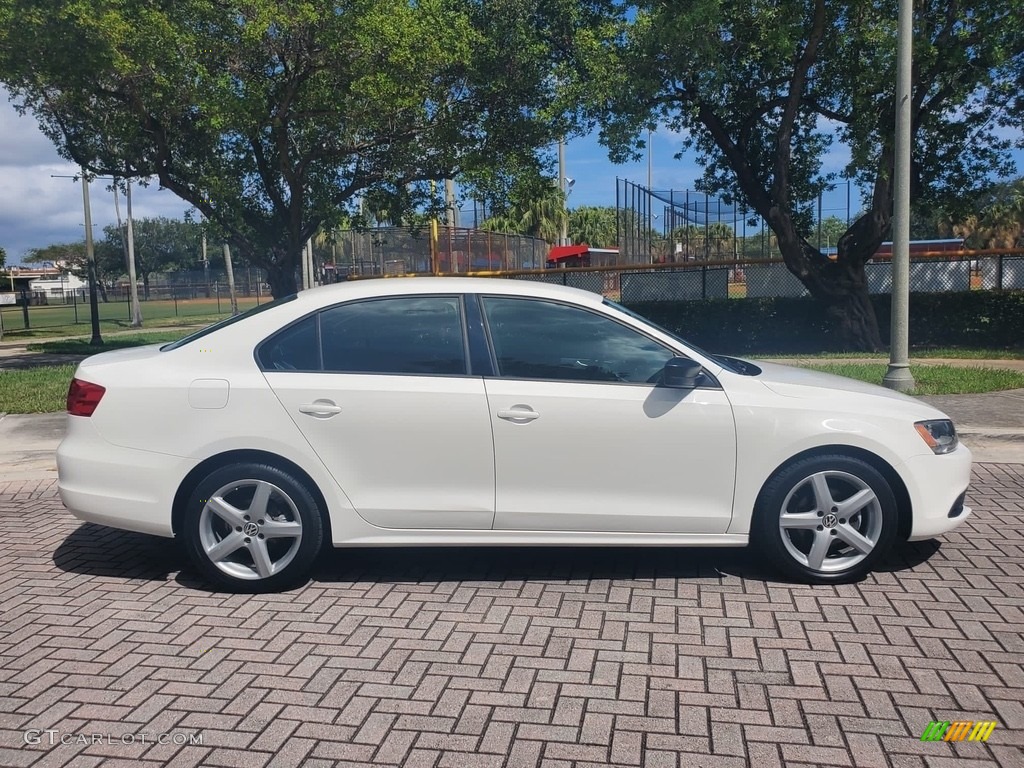 2013 Jetta S Sedan - Candy White / Titan Black photo #7