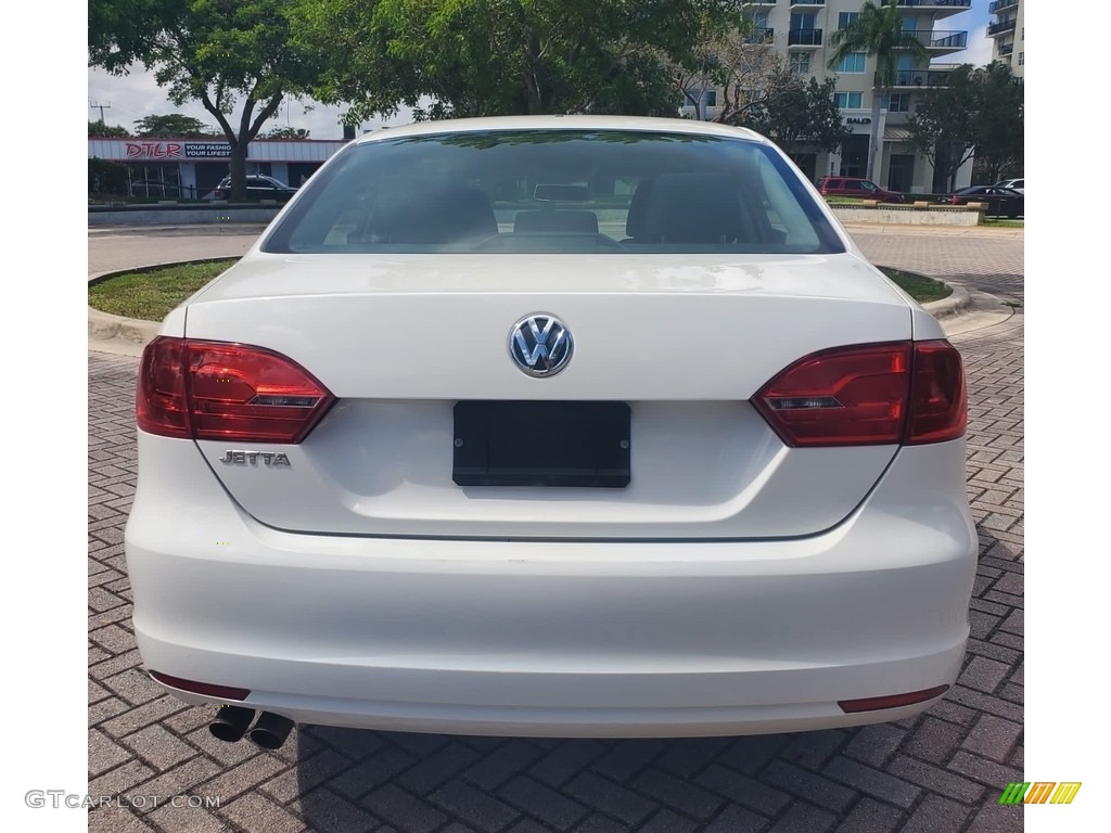 2013 Jetta S Sedan - Candy White / Titan Black photo #8