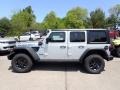 2023 Silver Zynith Jeep Wrangler Unlimited Rubicon 4XE 20th Anniversary Hybrid  photo #2