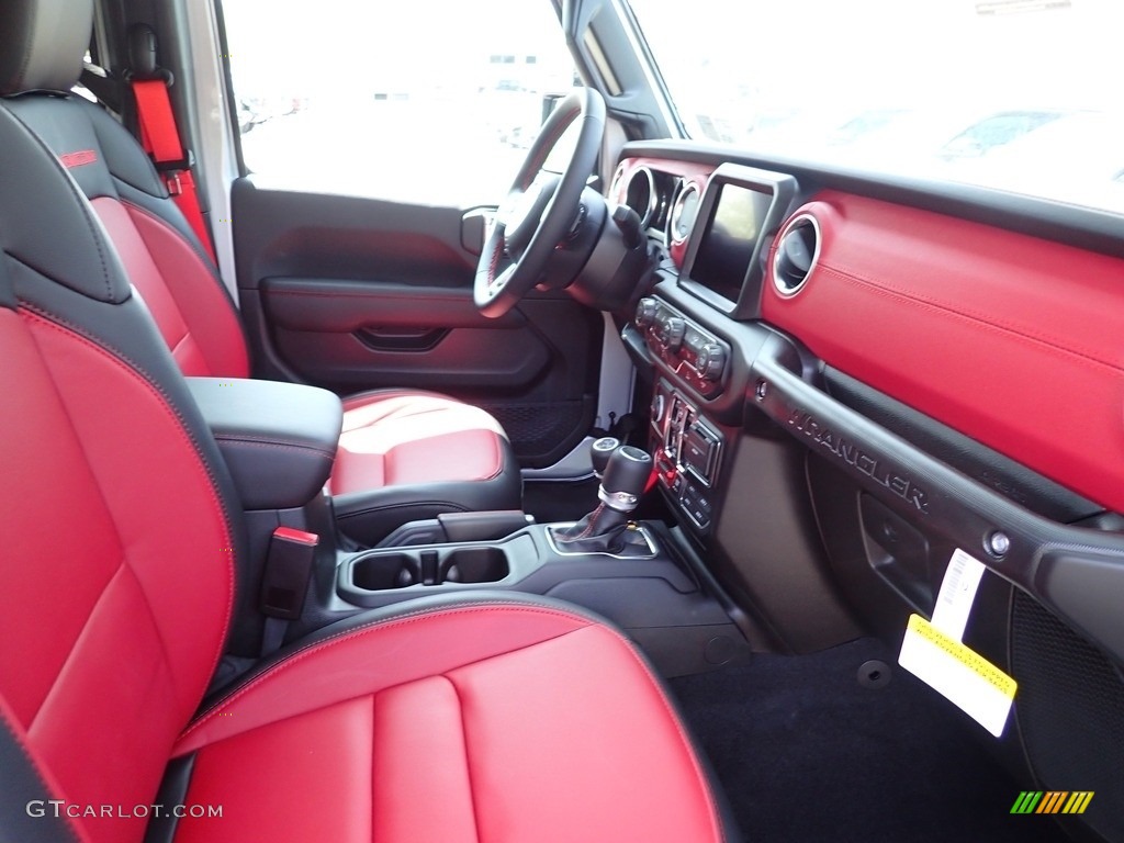 2023 Wrangler Unlimited Rubicon 4XE 20th Anniversary Hybrid - Silver Zynith / 20th Anniversary Red/Black photo #10