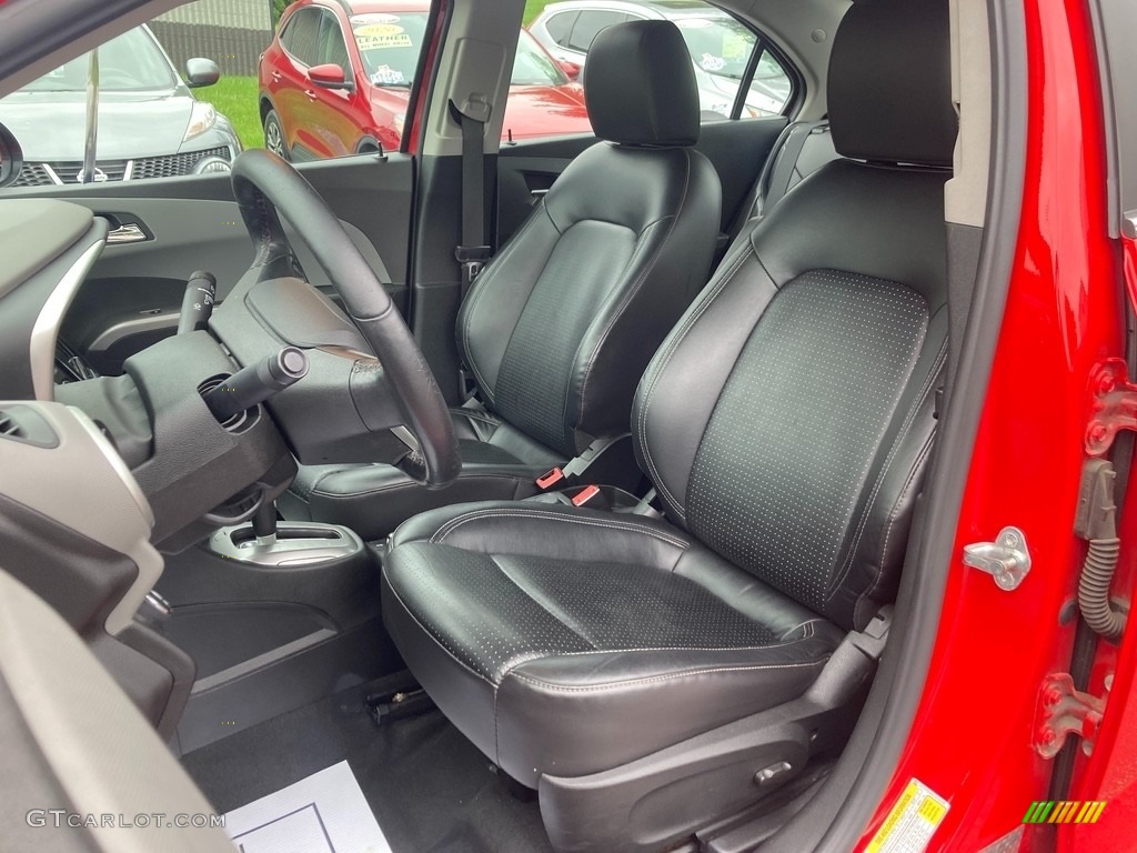 2020 Sonic Premier Sedan - Red Hot / Jet Black photo #9