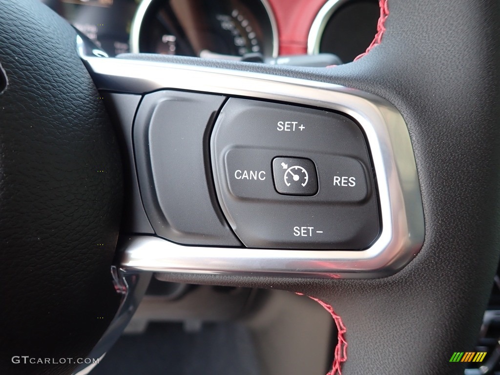 2023 Wrangler Unlimited Rubicon 4XE 20th Anniversary Hybrid - Silver Zynith / 20th Anniversary Red/Black photo #17
