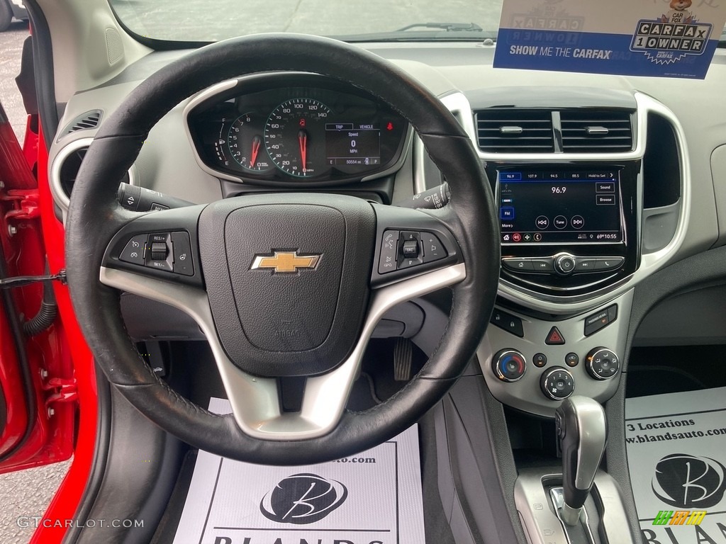 2020 Sonic Premier Sedan - Red Hot / Jet Black photo #17