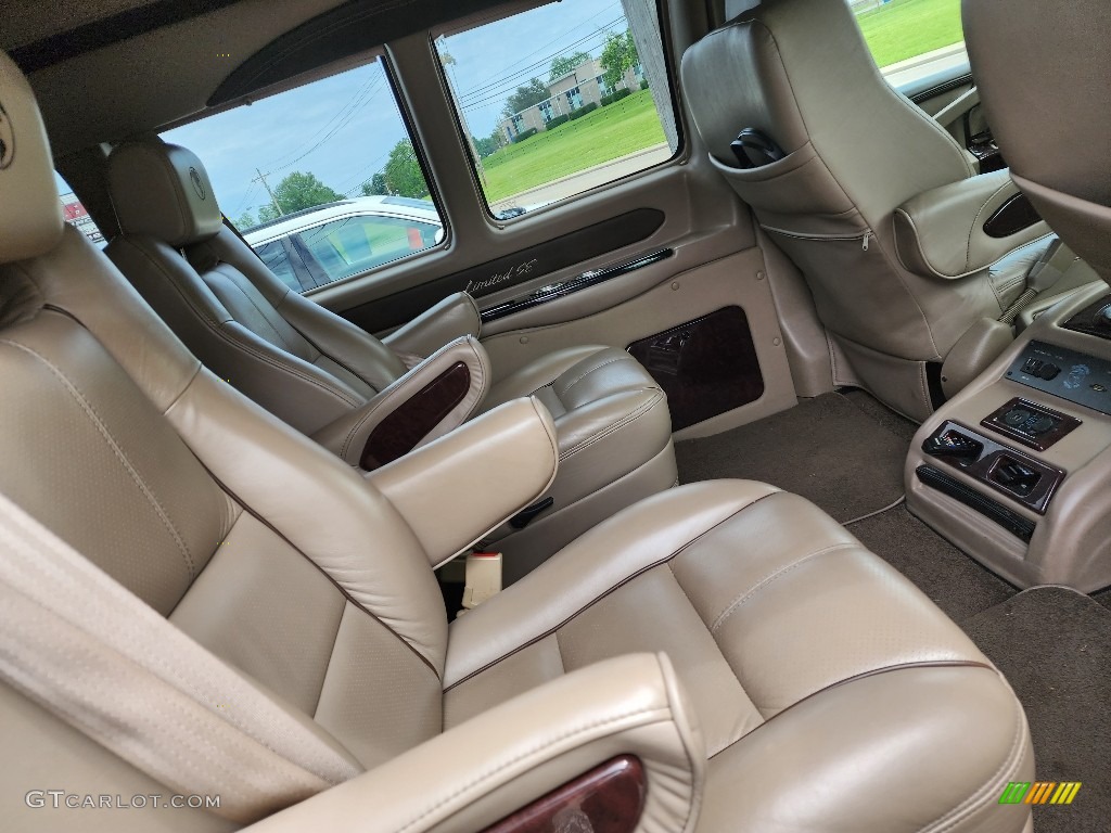 Custom Light Brown Interior 2016 Chevrolet Express 2500 Passenger Conversion Van Photo #146124136