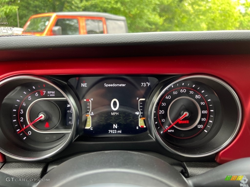 2022 Jeep Wrangler Unlimited Rubicon 4x4 Gauges Photo #146124476