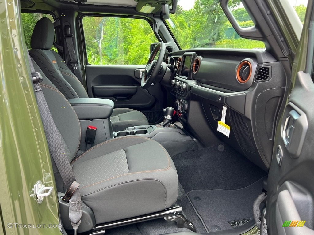 Black Interior 2023 Jeep Gladiator Mojave 4x4 Photo #146125148