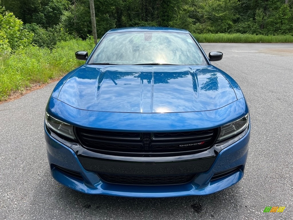 2023 Charger SXT Blacktop - Frostbite / Black photo #3