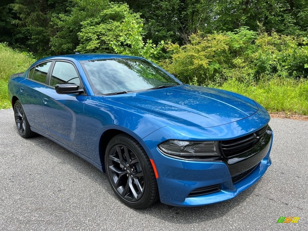 2023 Charger SXT Blacktop - Frostbite / Black photo #4