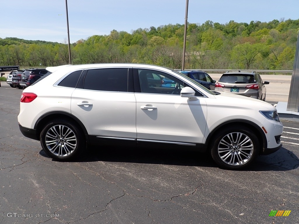 White Platinum 2016 Lincoln MKX Reserve AWD Exterior Photo #146125685