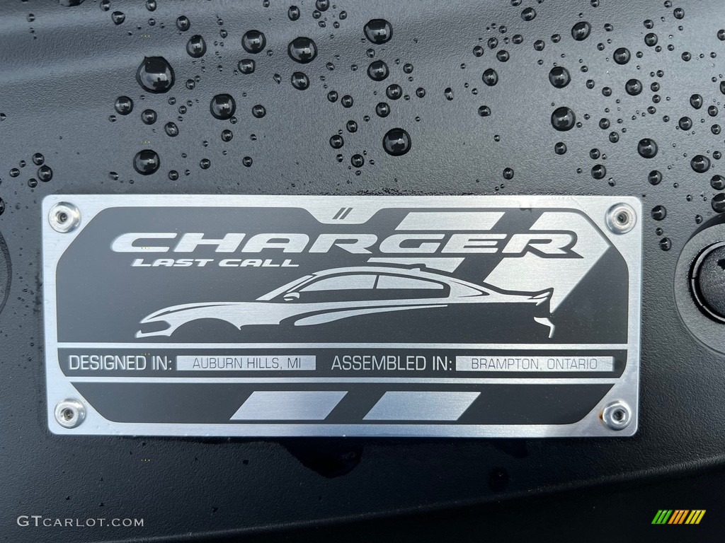2023 Charger SXT Blacktop - Frostbite / Black photo #10