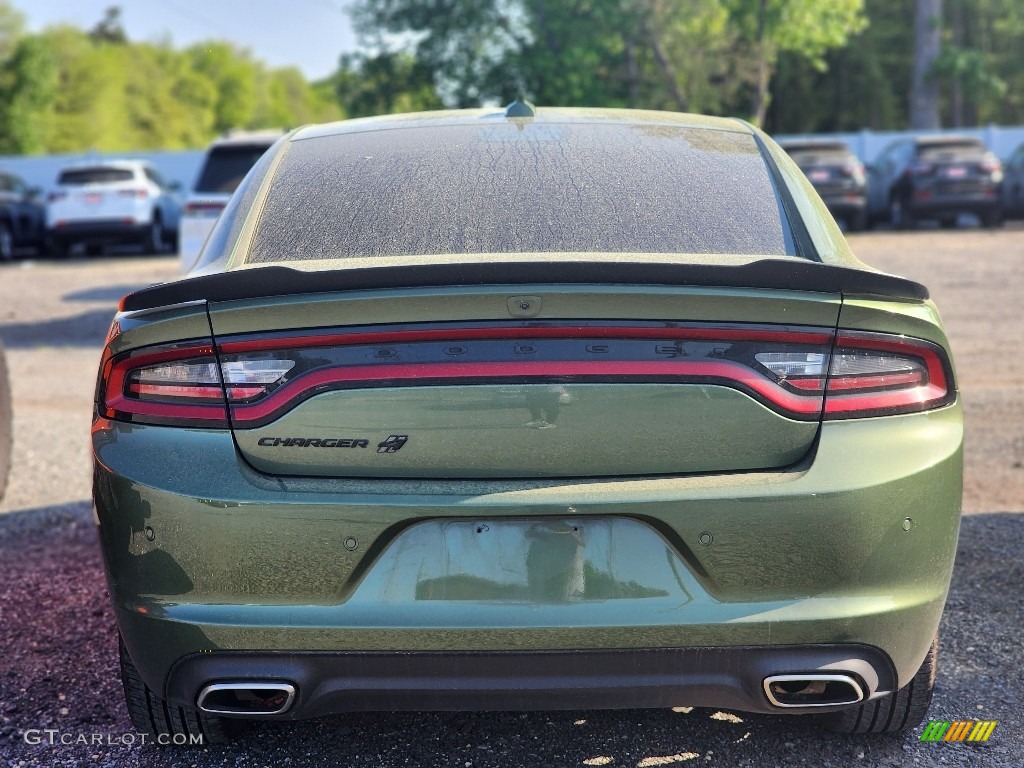 2021 Charger SXT AWD - F8 Green / Black photo #6