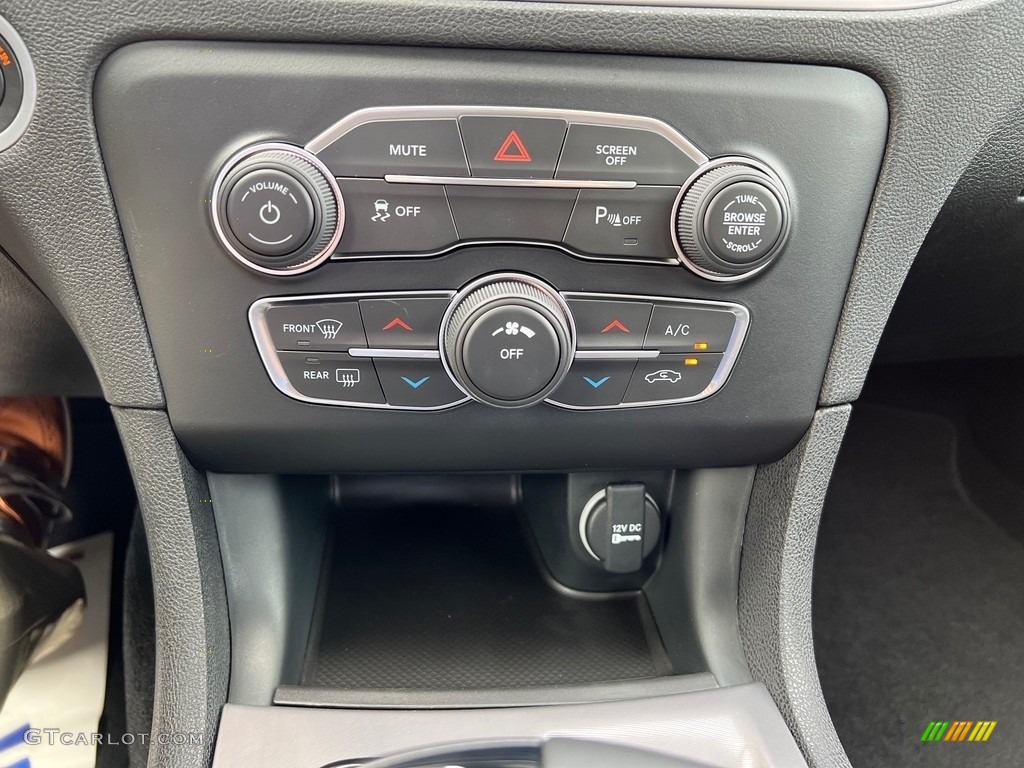 2023 Charger SXT Blacktop - Frostbite / Black photo #24