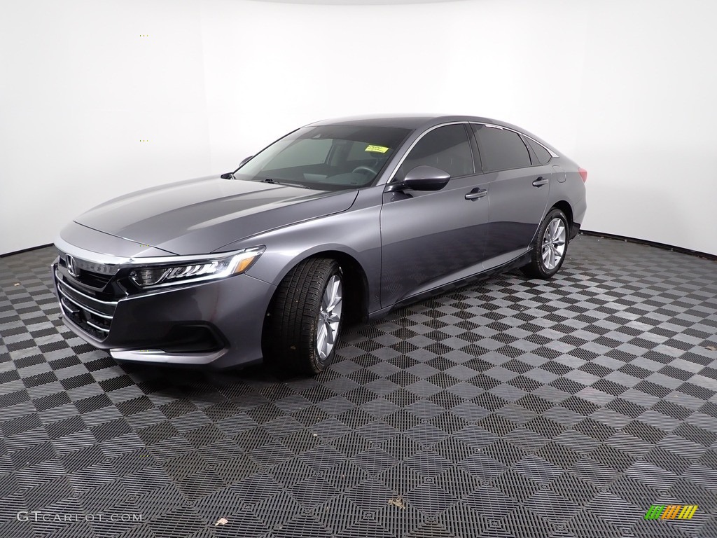 2021 Accord LX - Modern Steel Metallic / Black photo #5