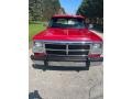 1993 Poppy Red Dodge Ram Truck D350 Extended Cab Dually  photo #4