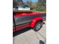 1993 Poppy Red Dodge Ram Truck D350 Extended Cab Dually  photo #11