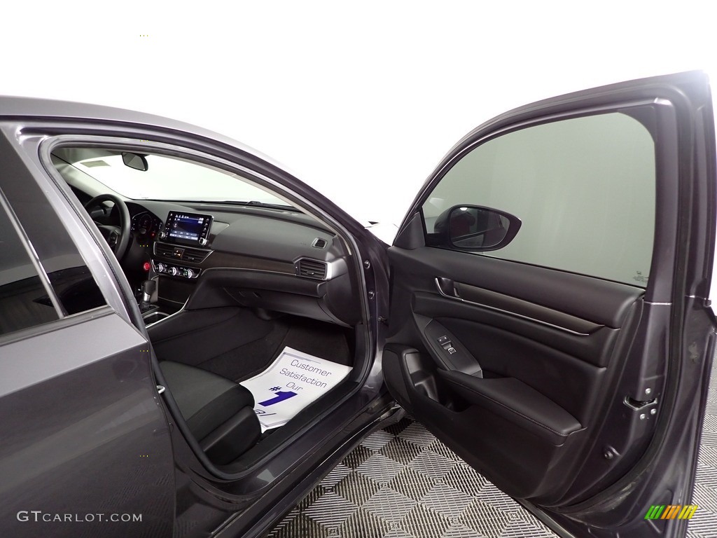 2021 Accord LX - Modern Steel Metallic / Black photo #25