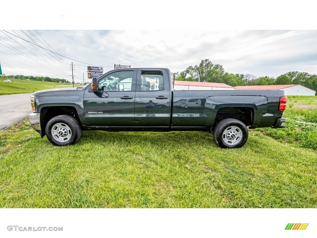 Summit White 2018 Chevrolet Silverado 2500HD Work Truck Double Cab 4x4 Exterior Photo #146126597