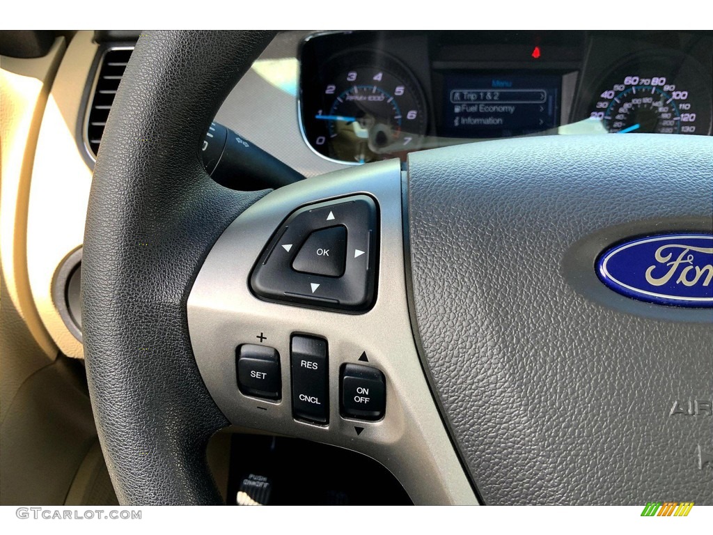 2018 Ford Taurus SE Dune Steering Wheel Photo #146126651