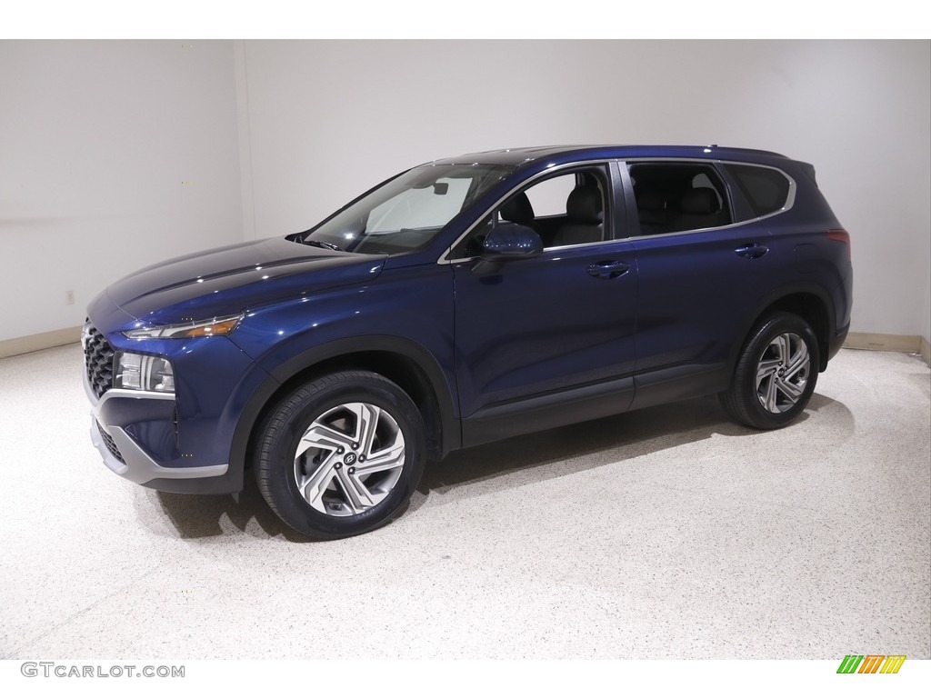 2021 Santa Fe SE AWD - Stormy Sea / Gray photo #3