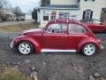 1974 Candy Apple Red Volkswagen Beetle Coupe  photo #6