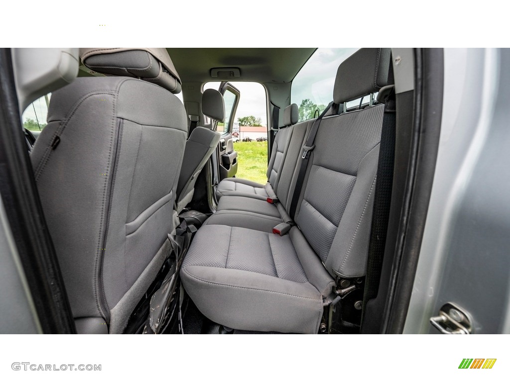 2018 Chevrolet Silverado 2500HD Work Truck Double Cab Rear Seat Photo #146127428