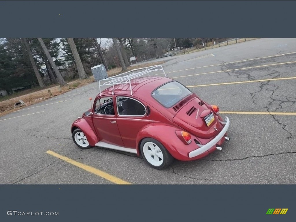 Candy Apple Red 1974 Volkswagen Beetle Coupe Exterior Photo #146127467