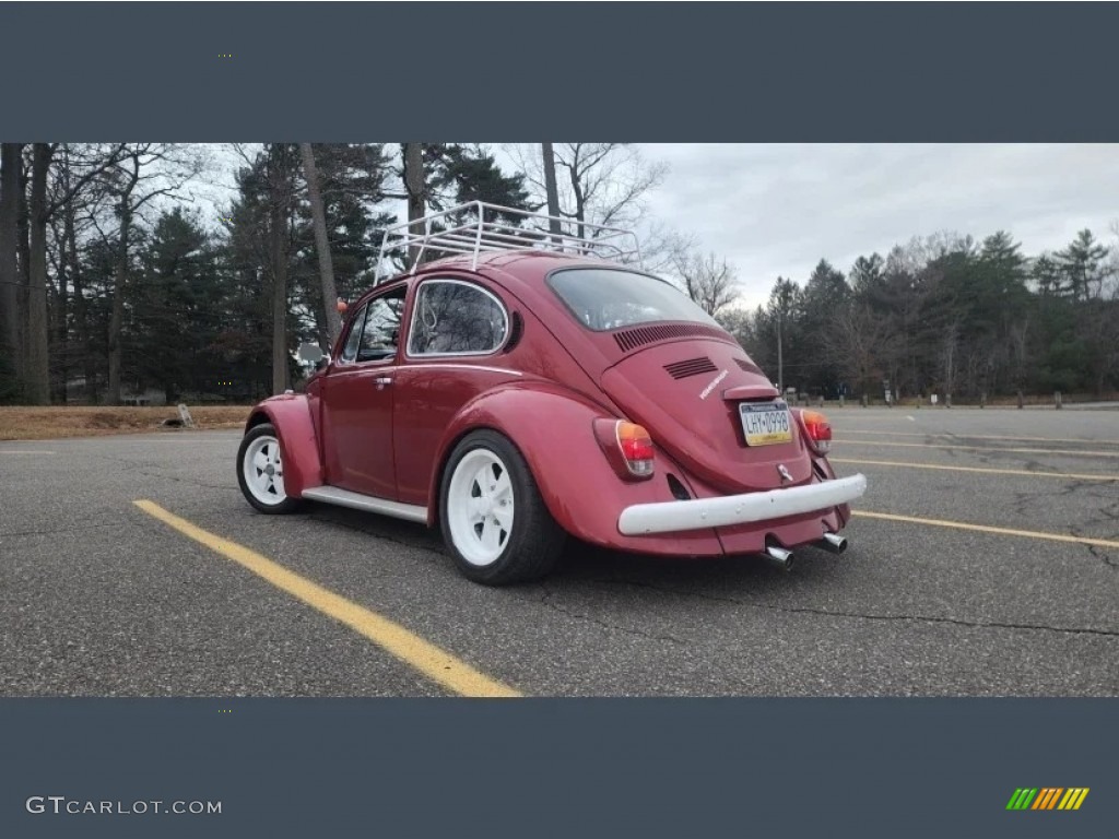 Candy Apple Red 1974 Volkswagen Beetle Coupe Exterior Photo #146127485