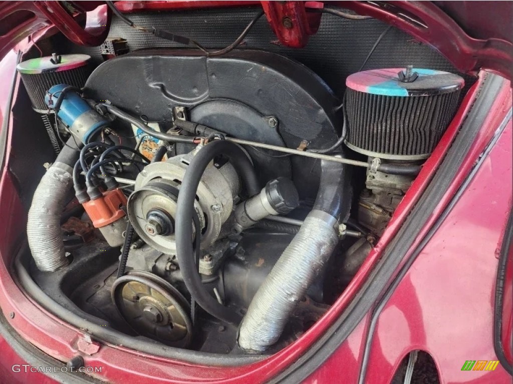 1974 Volkswagen Beetle Coupe Engine Photos