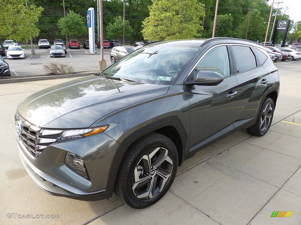 Amazon Gray 2023 Hyundai Tucson SEL AWD Exterior Photo #146127866