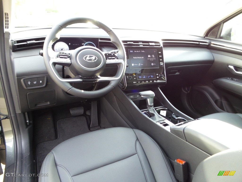 Black Interior 2023 Hyundai Tucson SEL AWD Photo #146127929
