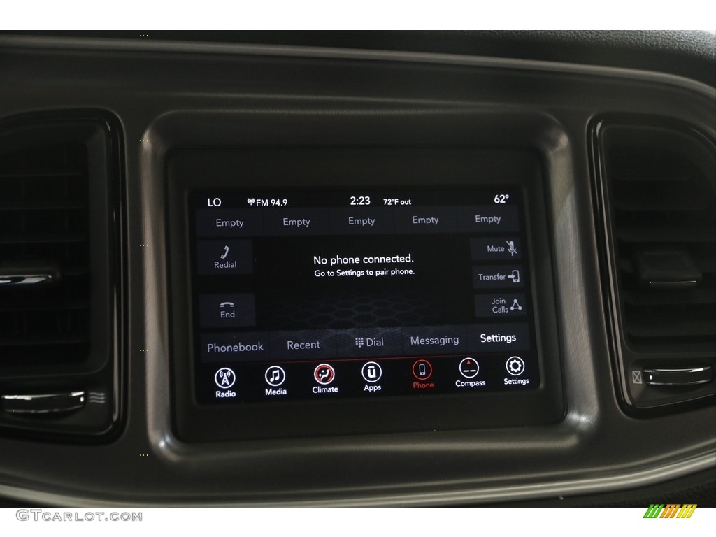 2020 Challenger SXT - Triple Nickel / Black Houndstooth photo #12