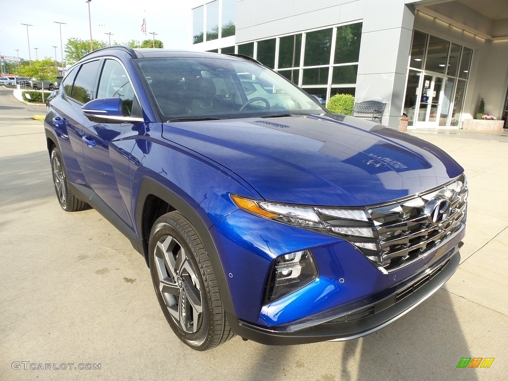 Intense Blue 2023 Hyundai Tucson Limited AWD Exterior Photo #146128100