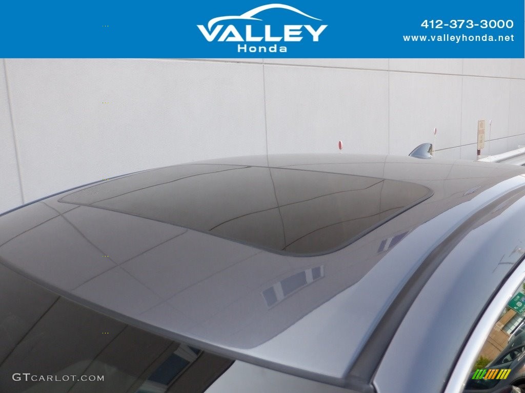 2020 Civic EX Sedan - Modern Steel Metallic / Black photo #3