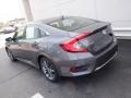 2020 Modern Steel Metallic Honda Civic EX Sedan  photo #9