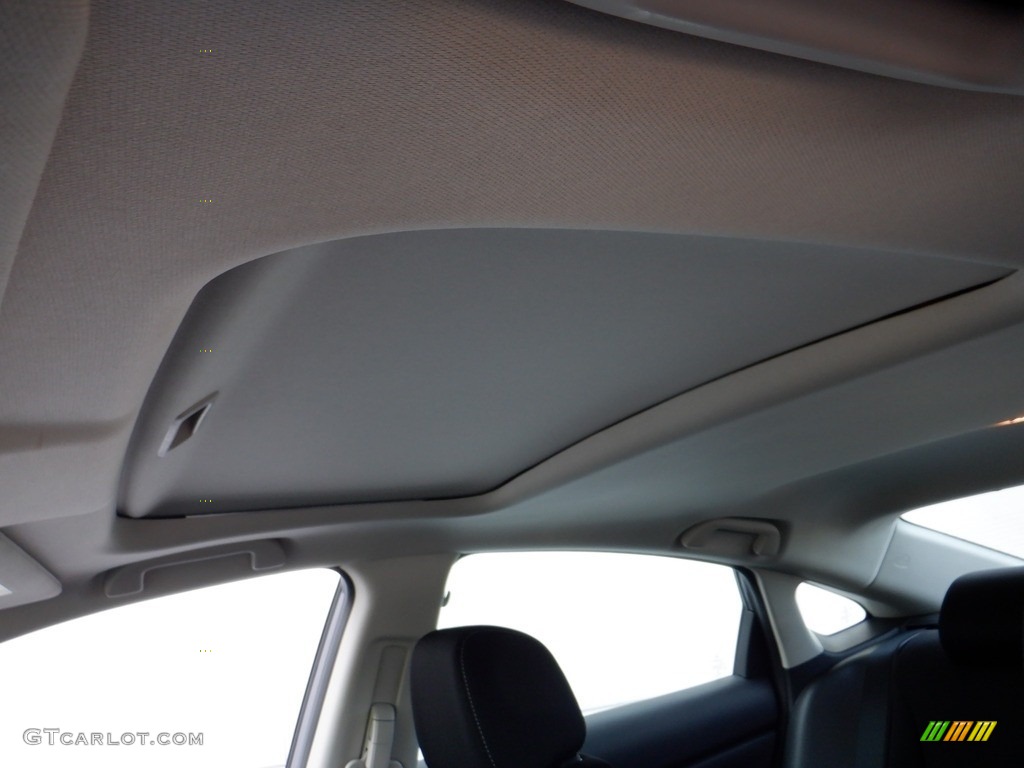 2020 Civic EX Sedan - Modern Steel Metallic / Black photo #10