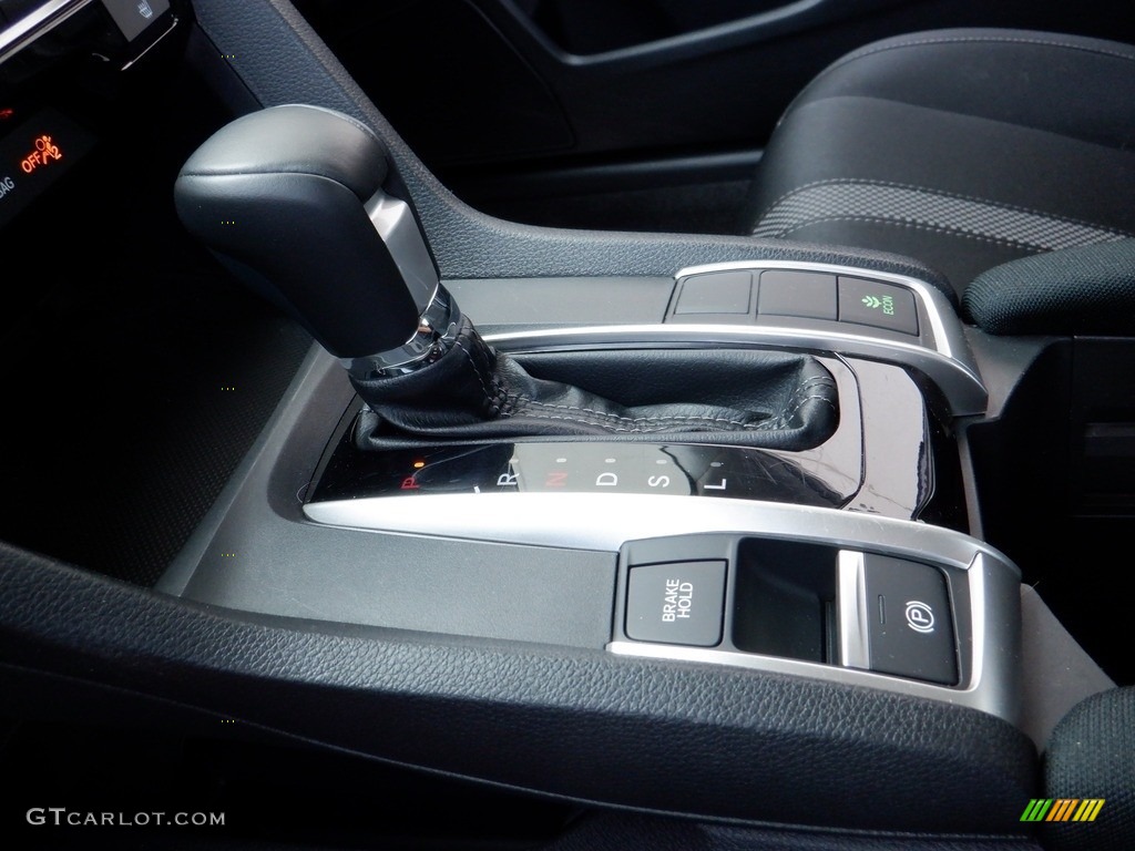 2020 Civic EX Sedan - Modern Steel Metallic / Black photo #16