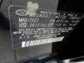A2B: Onyx Black 2023 Hyundai Sonata Limited Hybrid Color Code