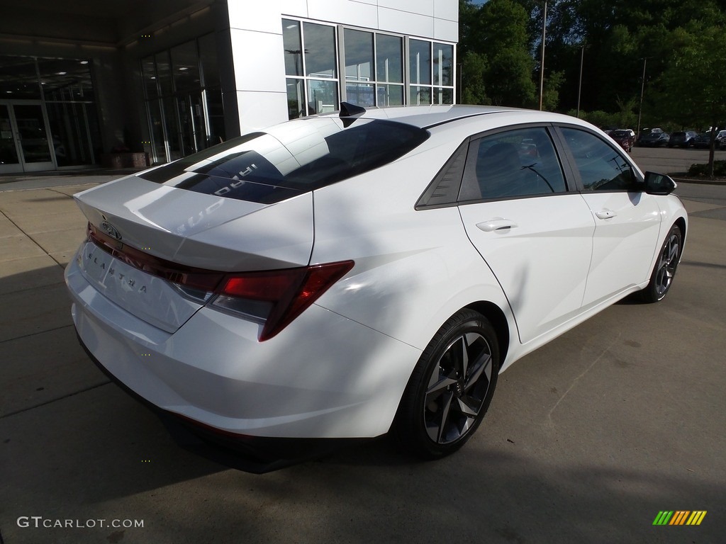 2023 Elantra SEL - Serenity White / Black photo #2