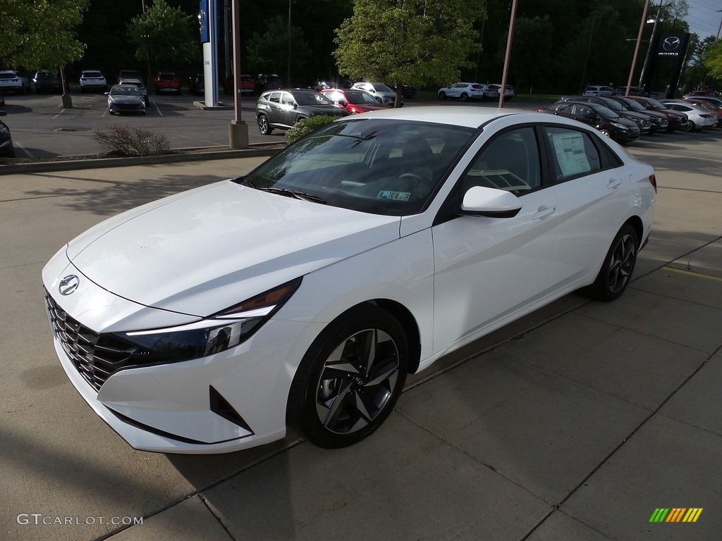 2023 Elantra SEL - Serenity White / Black photo #7