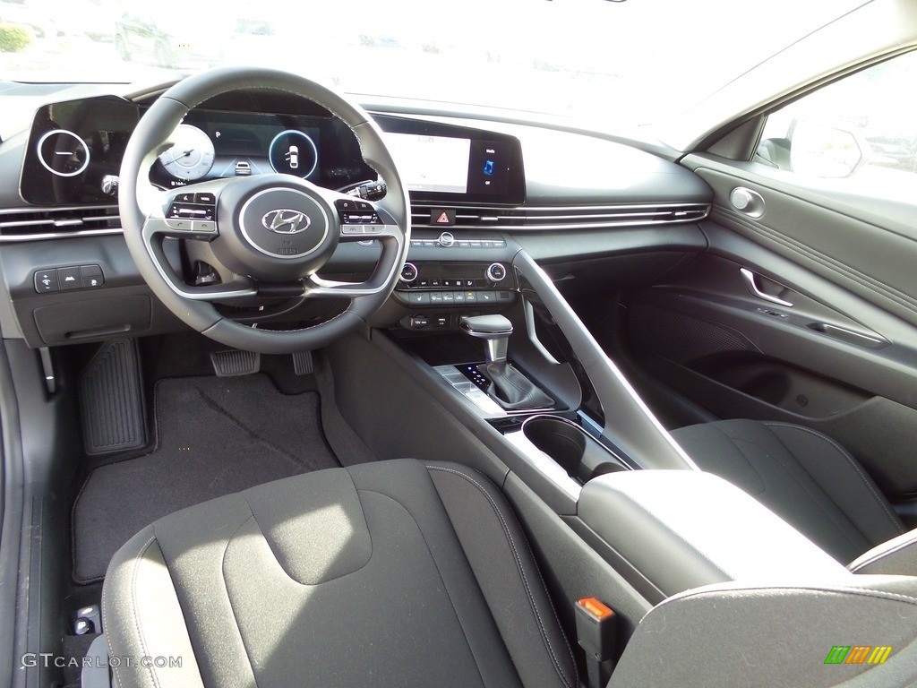 2023 Elantra SEL - Serenity White / Black photo #13