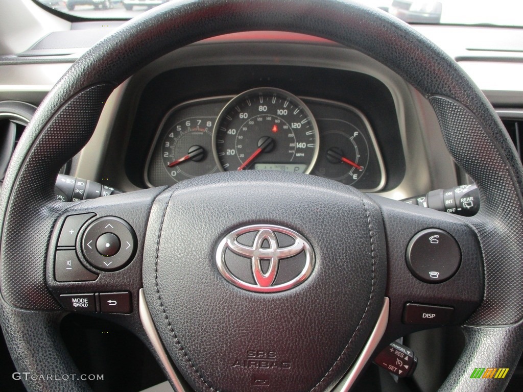 2013 RAV4 XLE AWD - Classic Silver Metallic / Ash photo #13
