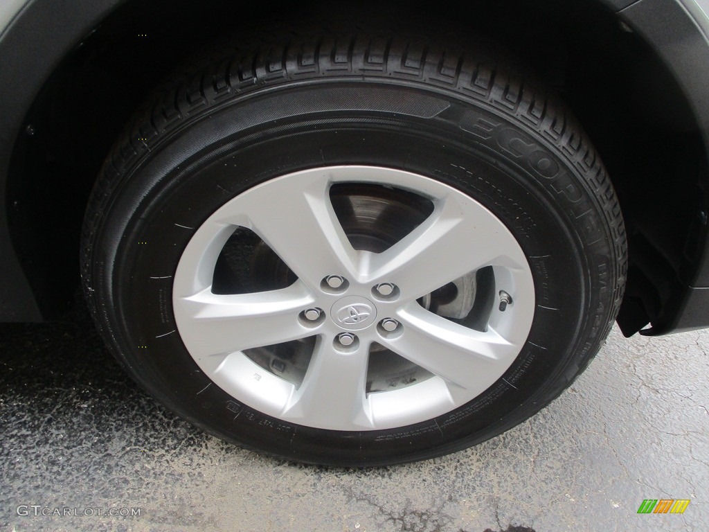 2013 RAV4 XLE AWD - Classic Silver Metallic / Ash photo #29