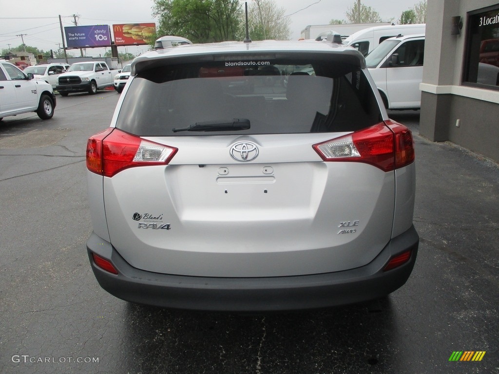 2013 RAV4 XLE AWD - Classic Silver Metallic / Ash photo #30