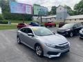 2017 Lunar Silver Metallic Honda Civic LX Sedan  photo #6