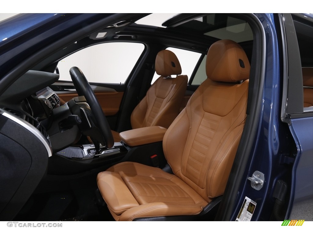 2019 BMW X3 xDrive30i Front Seat Photo #146129550